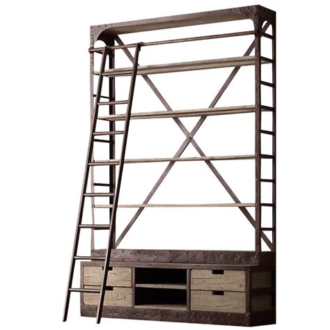 restoration hardware ladder shelves